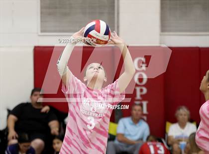 Thumbnail 1 in Show Low vs ALA - Ironwood (The Florence VB Invitational) photogallery.