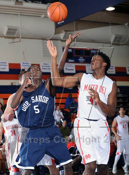 Thumbnail 1 in Mater Dei vs. Our Savior New American (Tarkanian Classic) photogallery.