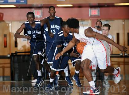 Thumbnail 2 in Mater Dei vs. Our Savior New American (Tarkanian Classic) photogallery.