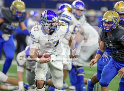 Thumbnail 3 in Brock vs. Rockdale (UIL 3A Division 1 Final) photogallery.