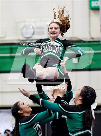 Thumbnail 2 in Palo Alto - CIF Northern Regional Cheer Championships photogallery.