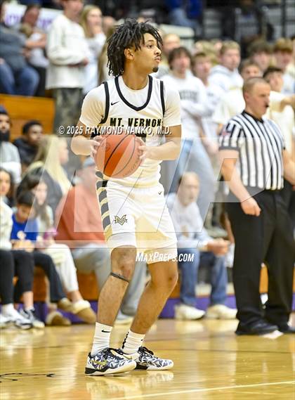 Thumbnail 1 in Anderson vs. Mt. Vernon (IHSAA 4A Section 9 Semifinal)  photogallery.
