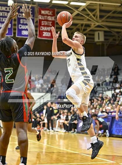 Thumbnail 1 in Anderson vs. Mt. Vernon (IHSAA 4A Section 9 Semifinal)  photogallery.
