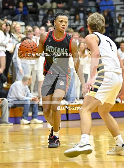 Thumbnail 3 in Anderson vs. Mt. Vernon (IHSAA 4A Section 9 Semifinal)  photogallery.