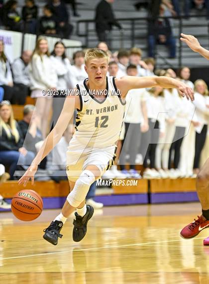Thumbnail 3 in Anderson vs. Mt. Vernon (IHSAA 4A Section 9 Semifinal)  photogallery.