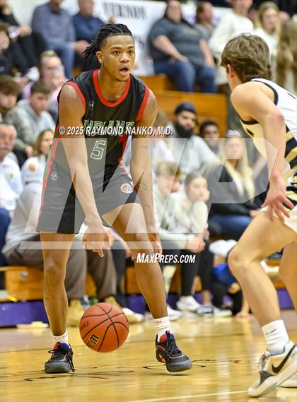 Thumbnail 1 in Anderson vs. Mt. Vernon (IHSAA 4A Section 9 Semifinal)  photogallery.