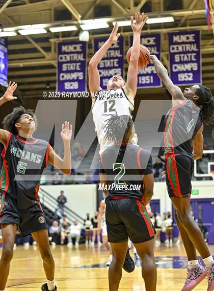 Thumbnail 1 in Anderson vs. Mt. Vernon (IHSAA 4A Section 9 Semifinal)  photogallery.