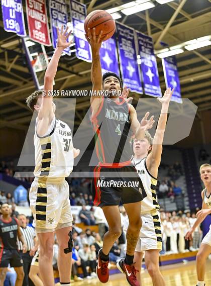 Thumbnail 3 in Anderson vs. Mt. Vernon (IHSAA 4A Section 9 Semifinal)  photogallery.