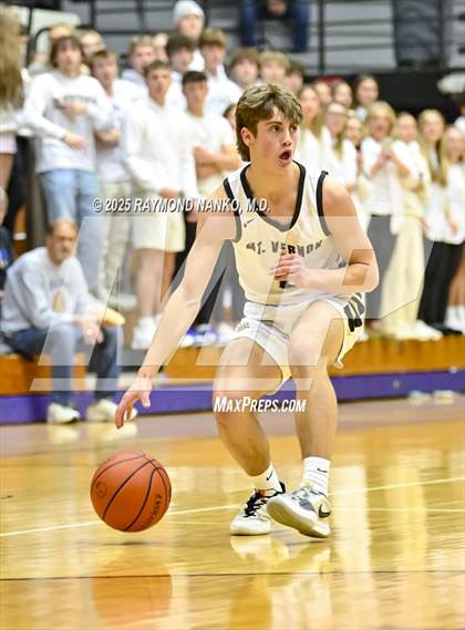 Thumbnail 2 in Anderson vs. Mt. Vernon (IHSAA 4A Section 9 Semifinal)  photogallery.