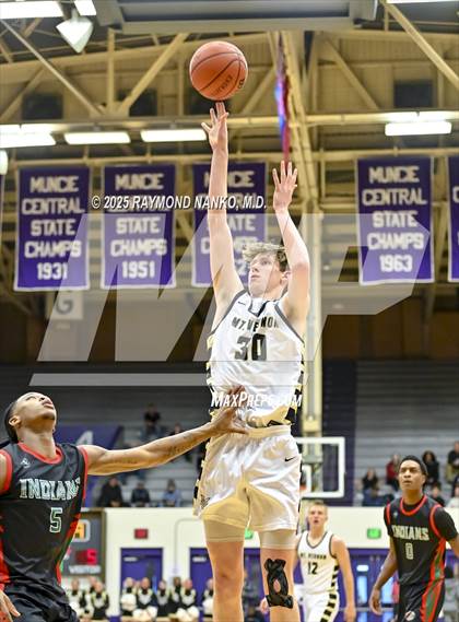 Thumbnail 1 in Anderson vs. Mt. Vernon (IHSAA 4A Section 9 Semifinal)  photogallery.