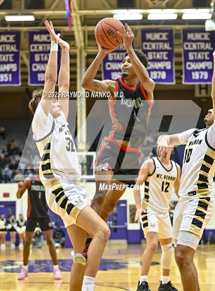 Thumbnail 2 in Anderson vs. Mt. Vernon (IHSAA 4A Section 9 Semifinal)  photogallery.
