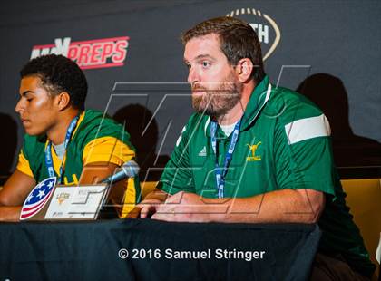 Thumbnail 2 in USA Football/MaxPreps Media Day @ SF 49ers facility photogallery.