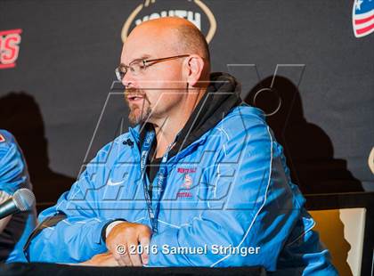 Thumbnail 1 in USA Football/MaxPreps Media Day @ SF 49ers facility photogallery.