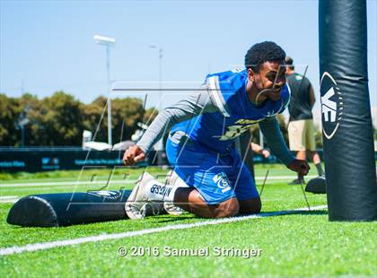 Thumbnail 1 in USA Football/MaxPreps Media Day @ SF 49ers facility photogallery.