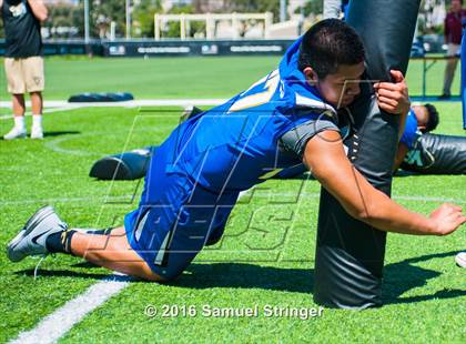 Thumbnail 3 in USA Football/MaxPreps Media Day @ SF 49ers facility photogallery.
