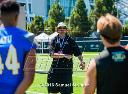 Thumbnail 3 in USA Football/MaxPreps Media Day @ SF 49ers facility photogallery.