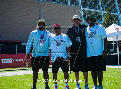 Thumbnail 3 in USA Football/MaxPreps Media Day @ SF 49ers facility photogallery.