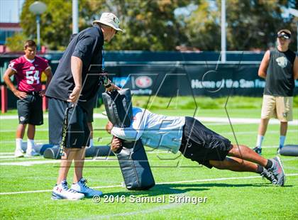 Thumbnail 2 in USA Football/MaxPreps Media Day @ SF 49ers facility photogallery.