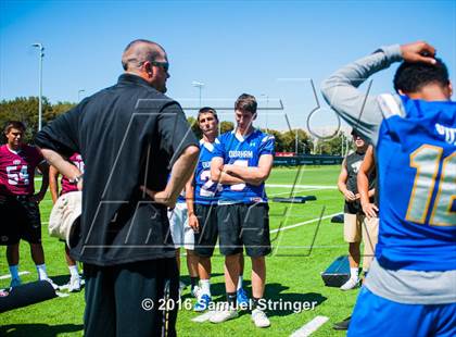 Thumbnail 2 in USA Football/MaxPreps Media Day @ SF 49ers facility photogallery.