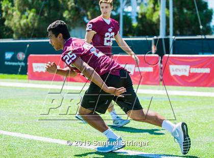 Thumbnail 2 in USA Football/MaxPreps Media Day @ SF 49ers facility photogallery.