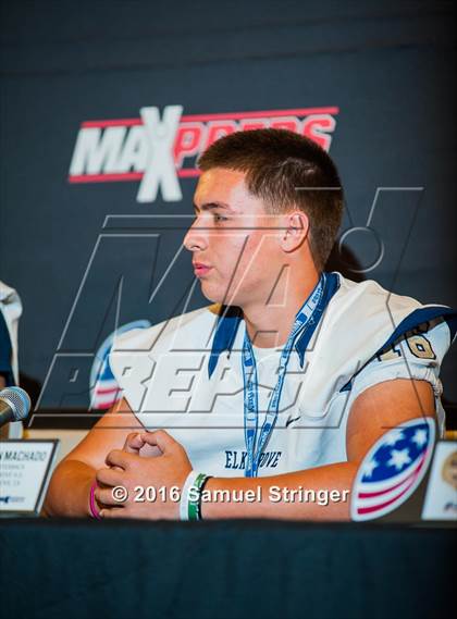 Thumbnail 3 in USA Football/MaxPreps Media Day @ SF 49ers facility photogallery.