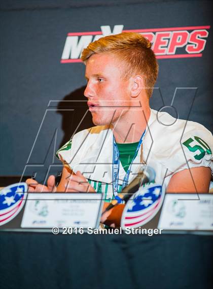 Thumbnail 1 in USA Football/MaxPreps Media Day @ SF 49ers facility photogallery.