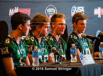 Thumbnail 3 in USA Football/MaxPreps Media Day @ SF 49ers facility photogallery.