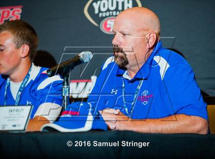 Thumbnail 1 in USA Football/MaxPreps Media Day @ SF 49ers facility photogallery.