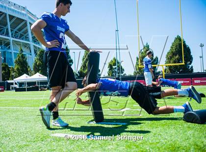 Thumbnail 3 in USA Football/MaxPreps Media Day @ SF 49ers facility photogallery.