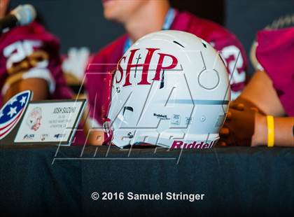 Thumbnail 1 in USA Football/MaxPreps Media Day @ SF 49ers facility photogallery.
