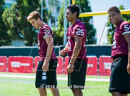 Thumbnail 1 in USA Football/MaxPreps Media Day @ SF 49ers facility photogallery.