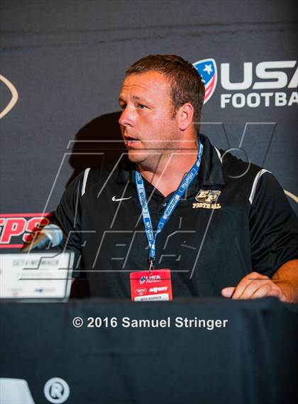 Thumbnail 2 in USA Football/MaxPreps Media Day @ SF 49ers facility photogallery.