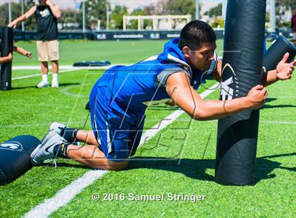 Thumbnail 1 in USA Football/MaxPreps Media Day @ SF 49ers facility photogallery.