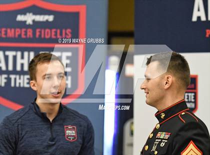 Thumbnail 2 in Marines H.S. Male Athlete of the Month - Kris Evans  photogallery.