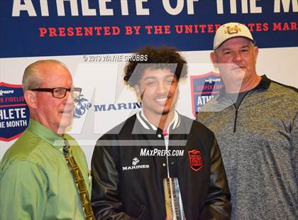 Thumbnail 2 in Marines H.S. Male Athlete of the Month - Kris Evans  photogallery.