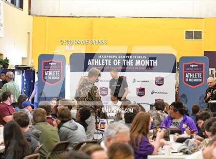 Thumbnail 1 in Marines H.S. Male Athlete of the Month - Kris Evans  photogallery.