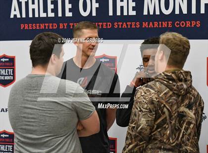 Thumbnail 2 in Marines H.S. Male Athlete of the Month - Kris Evans  photogallery.