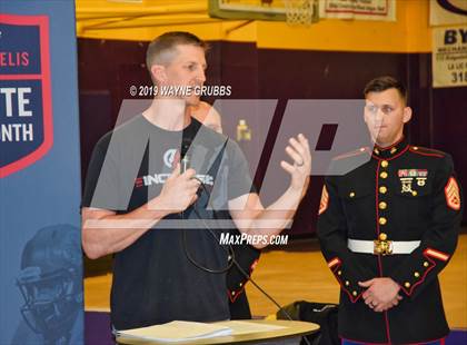 Thumbnail 3 in Marines H.S. Male Athlete of the Month - Kris Evans  photogallery.