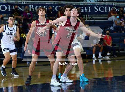Thumbnail 2 in JSerra Catholic vs. St. John Bosco photogallery.
