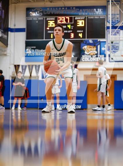 Thumbnail 2 in FR: Newport vs Bishop Brossart photogallery.