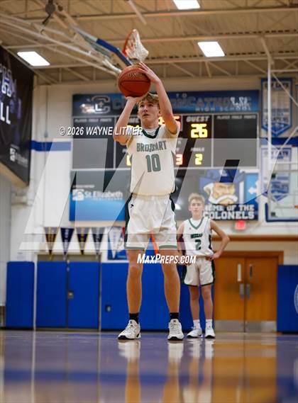 Thumbnail 2 in FR: Newport vs Bishop Brossart photogallery.