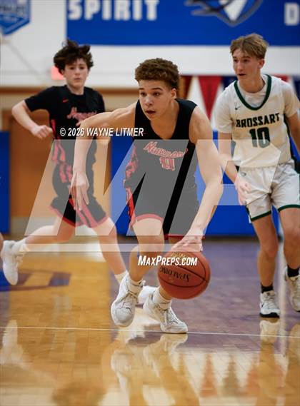 Thumbnail 2 in FR: Newport vs Bishop Brossart photogallery.