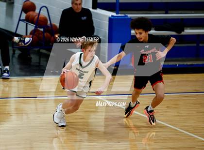 Thumbnail 2 in FR: Newport vs Bishop Brossart photogallery.