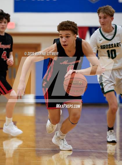 Thumbnail 3 in FR: Newport vs Bishop Brossart photogallery.