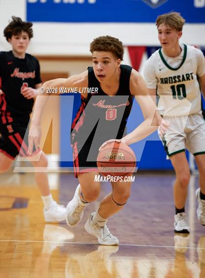 Thumbnail 1 in FR: Newport vs Bishop Brossart photogallery.