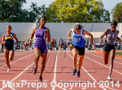 Thumbnail 1 in CIF SJS Division 1 Track and Field Championships (Girls Events) photogallery.