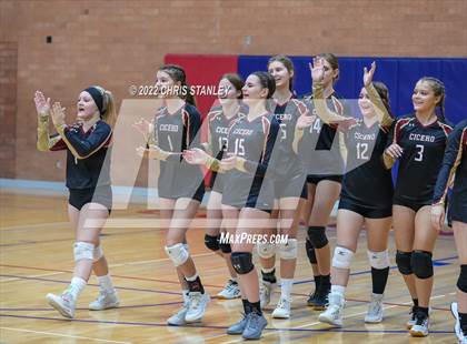 Thumbnail 2 in Red Mesa @ Cicero Prep Academy (AIA - 1A Quarterfinals) photogallery.
