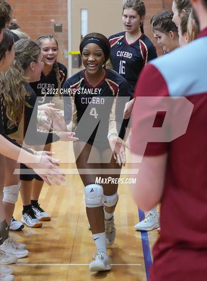 Thumbnail 2 in Red Mesa @ Cicero Prep Academy (AIA - 1A Quarterfinals) photogallery.