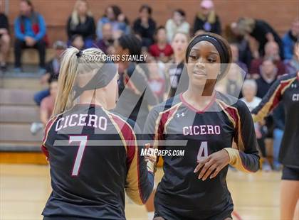 Thumbnail 1 in Red Mesa @ Cicero Prep Academy (AIA - 1A Quarterfinals) photogallery.