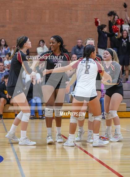 Thumbnail 1 in Red Mesa @ Cicero Prep Academy (AIA - 1A Quarterfinals) photogallery.
